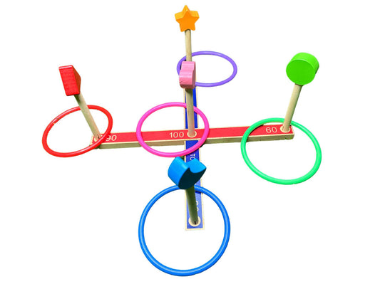 Wooden Toss Ring Toy: A Wholesome Blend of Fun and Learning
