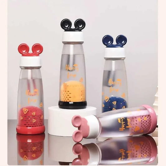Cute Rabbit Ear Detox Water Bottle Fruit Infuser – The Perfect Blend of Health, Style &amp; Gifting!