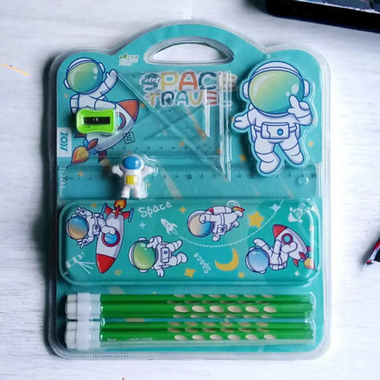 Astronaut Theme Stationery Kit – A Perfect School Set for Kids Who Love Space and Learning