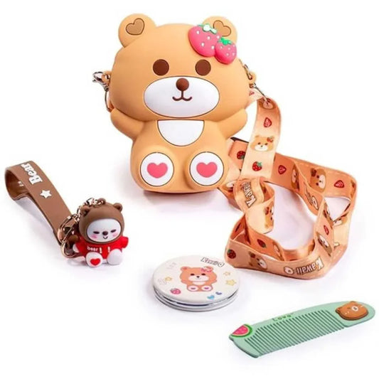 Best Teddy Design Mini Sling Bag for Girls: Perfect for Daily Indian Outings