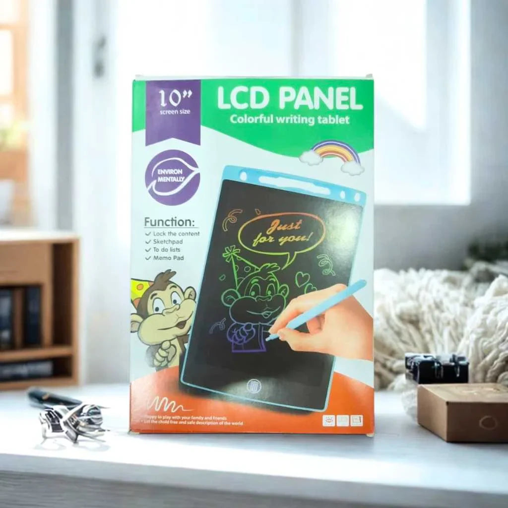 Buy 10 Inch LCD Writing Pad for Kids – Bright, Eco-Friendly and Portable