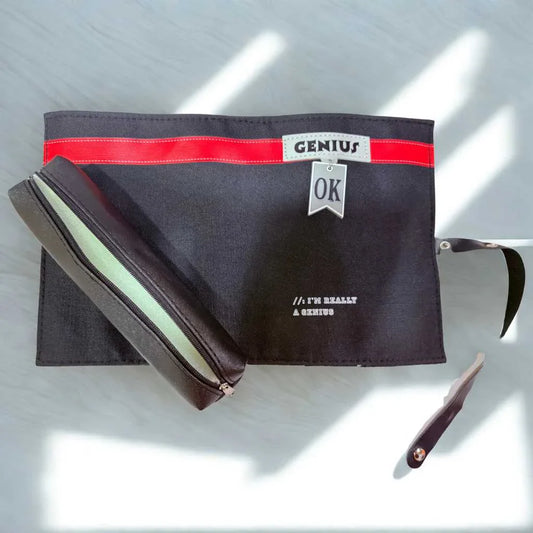 Stylish Wrap Stationery Pencil Pouch for Drawing – The Perfect Choice for Smart Students and Creative Kids