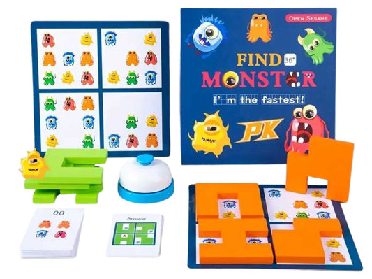 Wooden Find Monster Educational Toy: Unleashing Imagination and Learning
