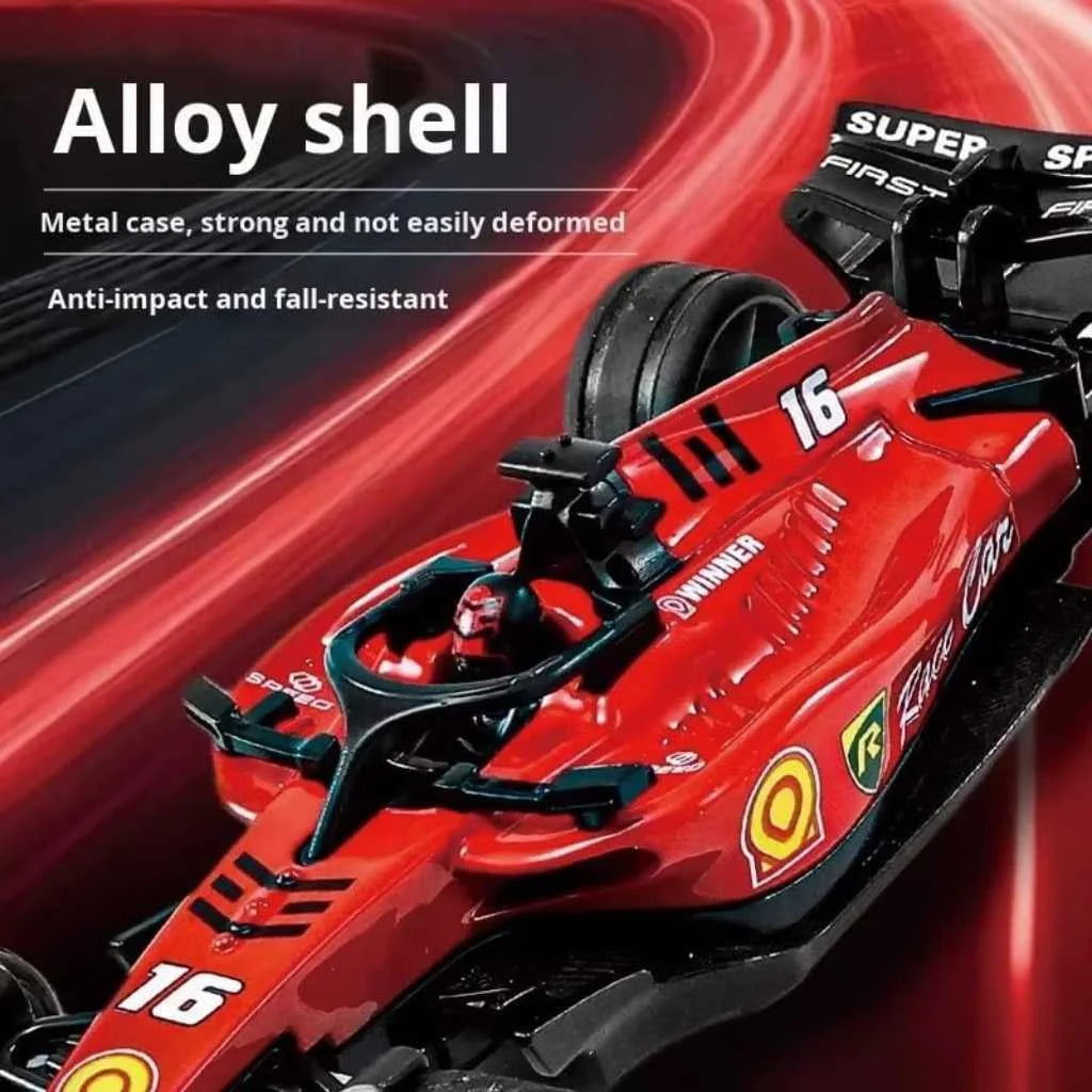 1:64 Scale High-Speed Die-Cast Mini F1 RC Car for Kids