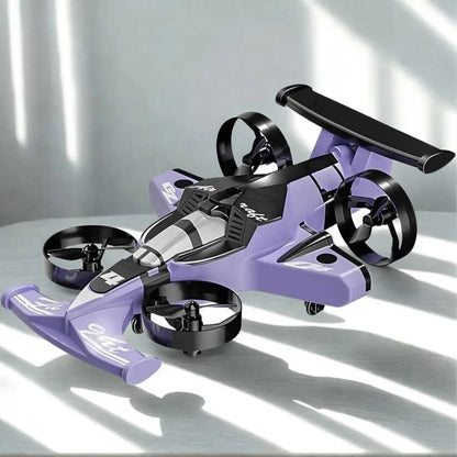 2-in-1 RC Drone Car for Kids with Flying Stunt Vehicle