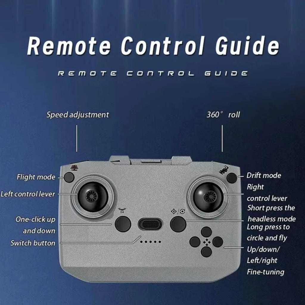 2-in-1 RC Drone Car for Kids with Flying Stunt Vehicle