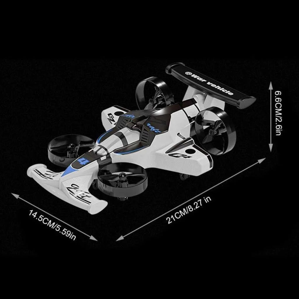 2-in-1 RC Drone Car for Kids with Flying Stunt Vehicle