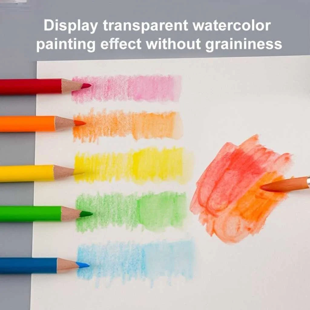 2 in 1 Water colour pencil and paint brush set