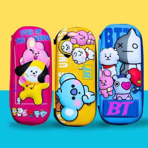 3D EVA Colourful and Fancy Pencil Box for Kids