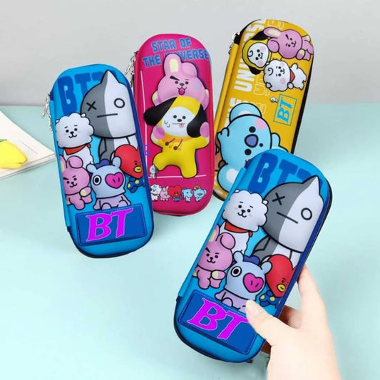 3D EVA Colourful and Fancy Pencil Box for Kids