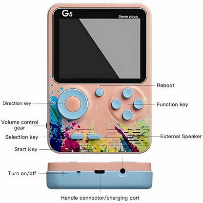 500 retro games in one console with joystick