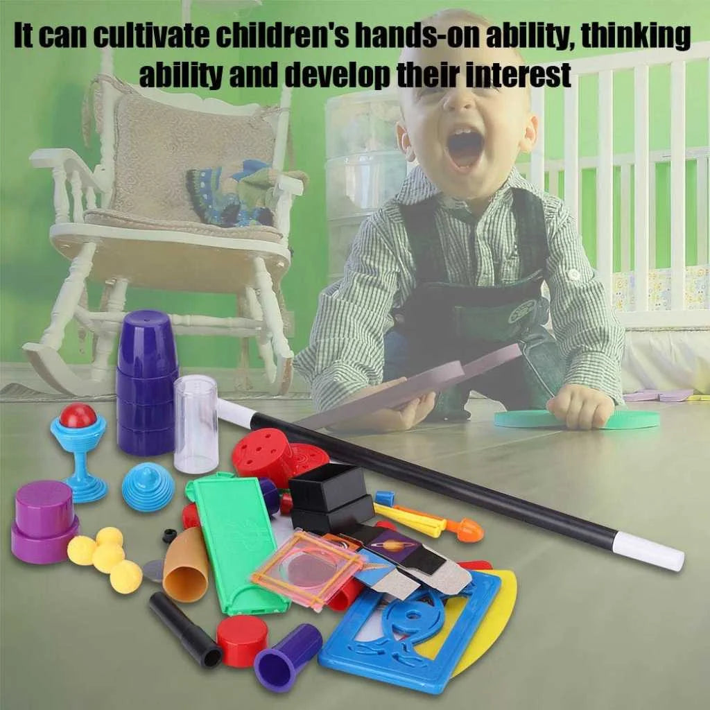 75 Jumbo Box of Magic Kit Tricks for Boys and Girls