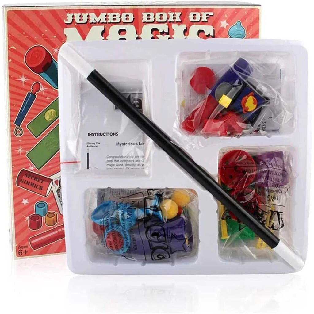 75 Jumbo Box of Magic Kit Tricks for Boys and Girls