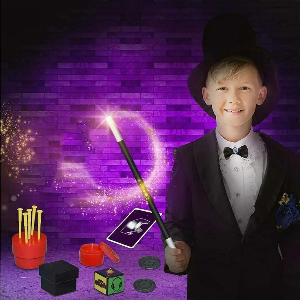 75 Jumbo Box of Magic Kit Tricks for Boys and Girls