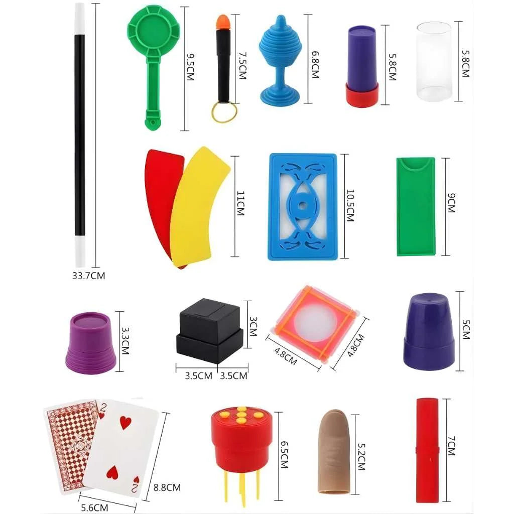 75 Jumbo Box of Magic Kit Tricks for Boys and Girls