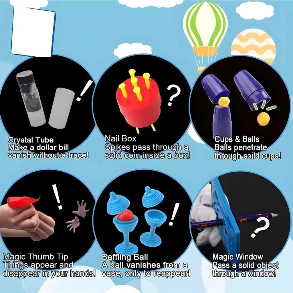 75 Jumbo Box of Magic Kit Tricks for Boys and Girls