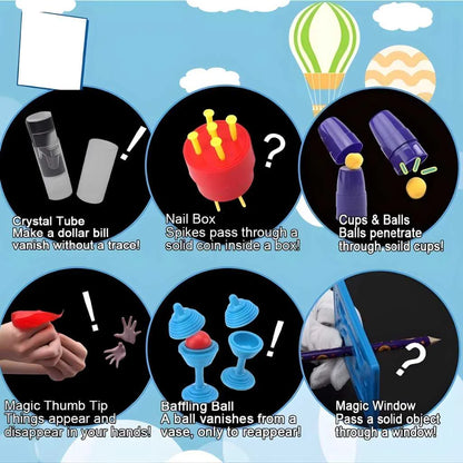 75 Jumbo Box of Magic Kit Tricks for Boys and Girls