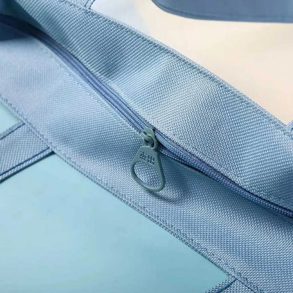 Retro Clear Mesh Tote Bag