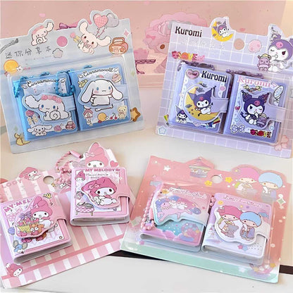 Adorable Anime Style Mini Diary for Everyday Use
