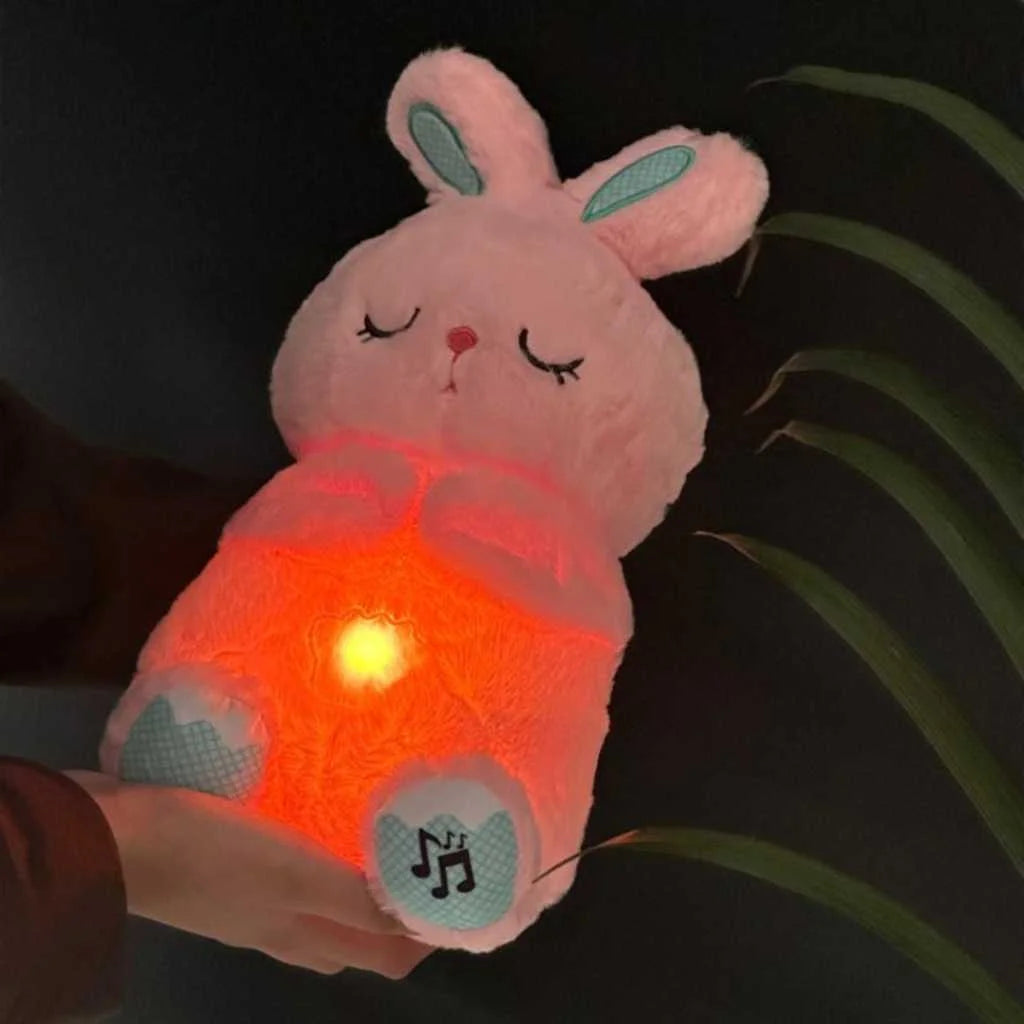 Adorable Breathing Buddy Rabbit Soft Toy