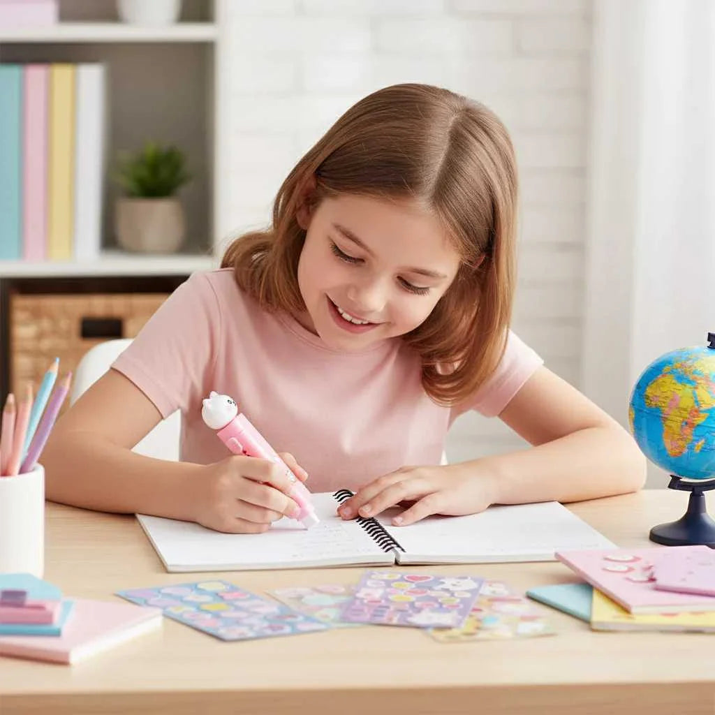 Adorable Cartoon Retractable Eraser