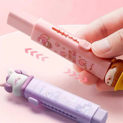 Adorable Cartoon Retractable Eraser