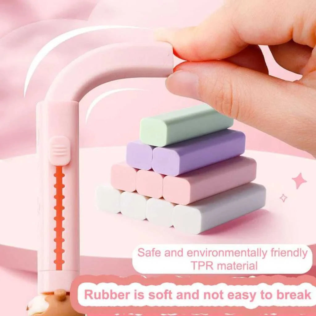 Adorable Cartoon Retractable Eraser
