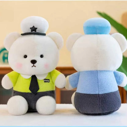 Adorable Guardian Police Teddy Bear Soft Toy
