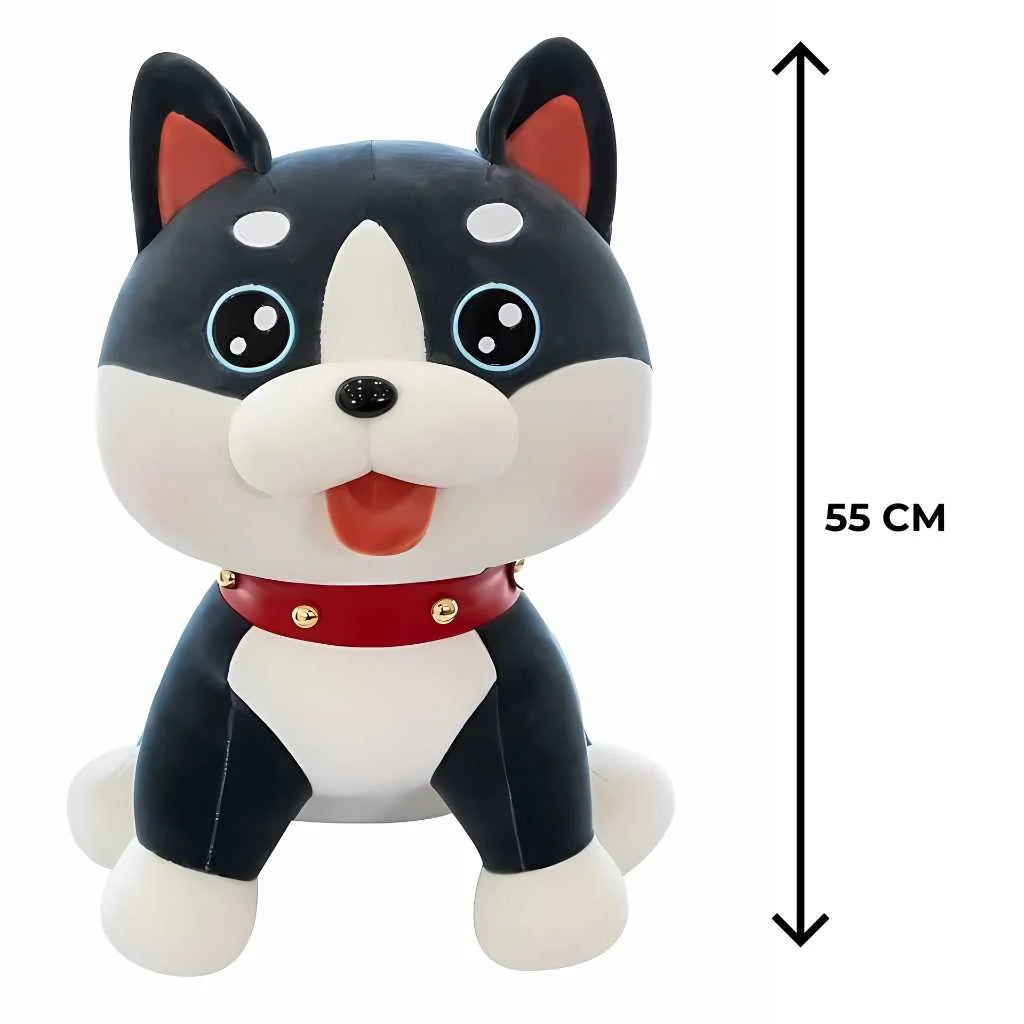 Adorable Husky Dog Soft Toy Plush Pillow