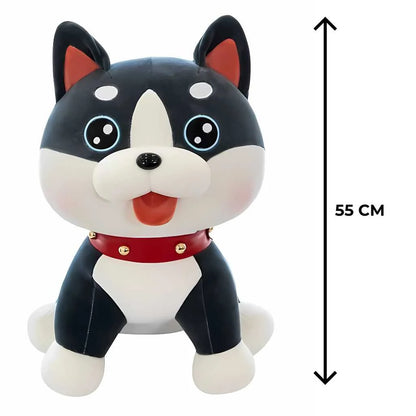 Adorable Husky Dog Soft Toy Plush Pillow