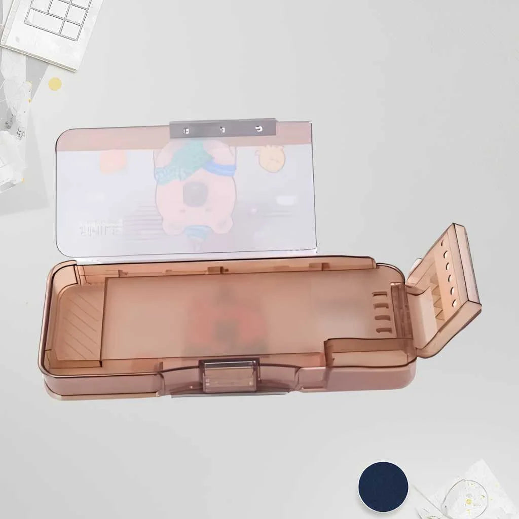 Adorable Plastic Pencil Box for Kids | Premium & Durable School Organizer