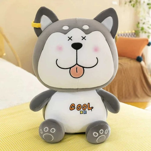 Adorable Super Soft Husky Dog Toys for Kids