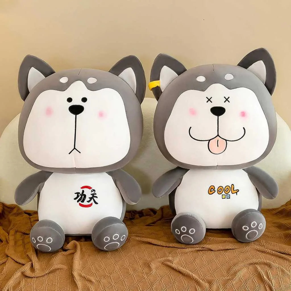 Adorable Super Soft Husky Dog Toys for Kids