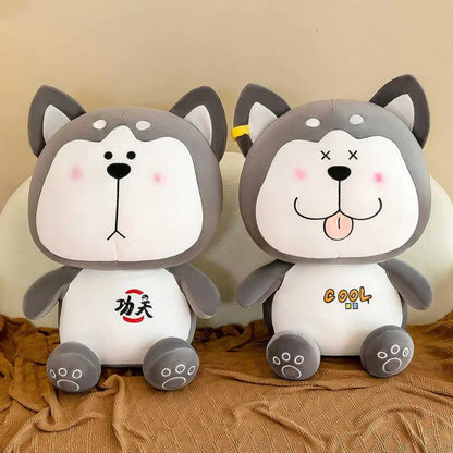 Adorable Super Soft Husky Dog Toys for Kids