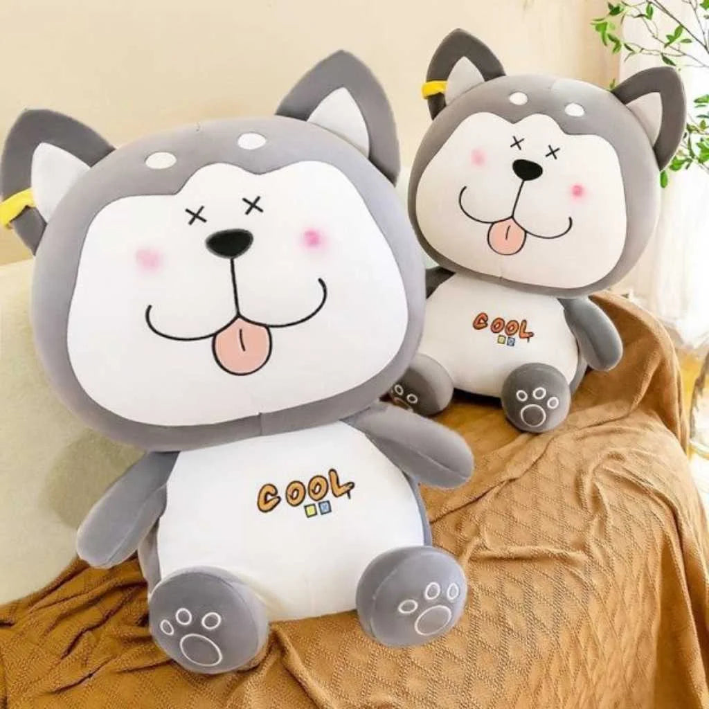 Adorable Super Soft Husky Dog Toys for Kids
