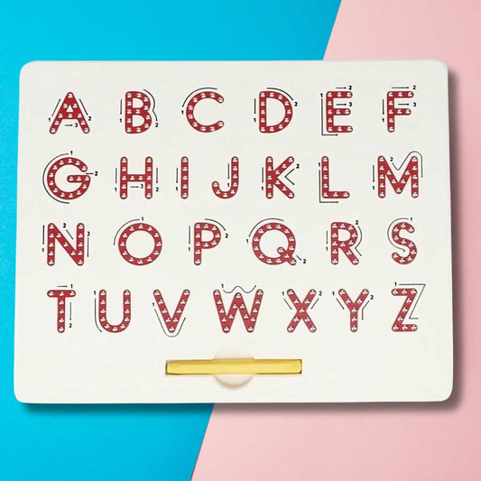 alphabet magnetic drawing board for kids