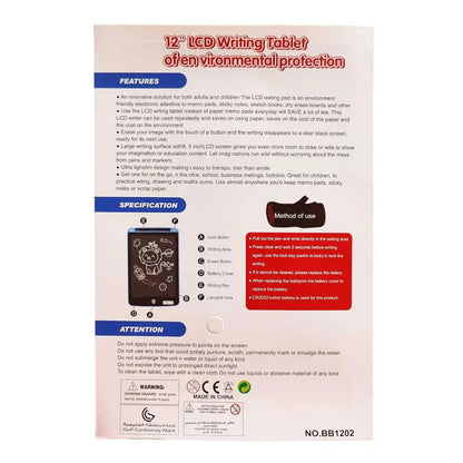 Amazing Colour LCD Drawing Pad for Kids 12 Inch