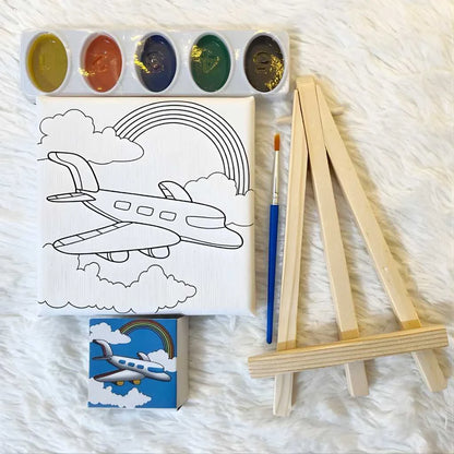 Amazing Pocket Painter Canvas Colour Kit for Kids