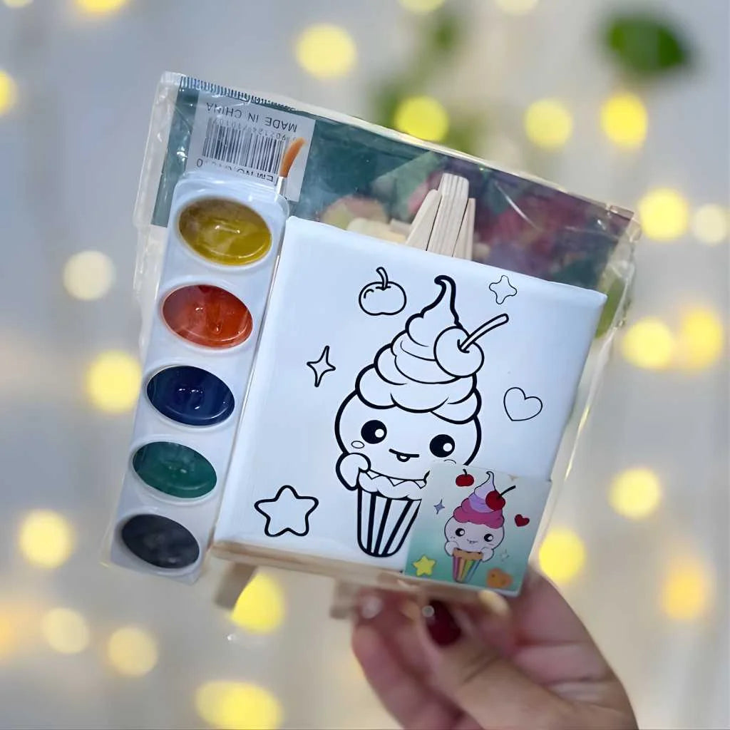 Amazing Pocket Painter Canvas Colour Kit for Kids