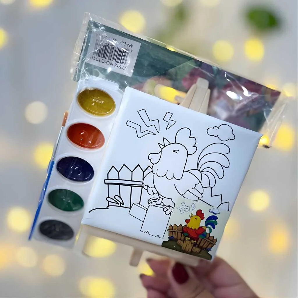 Amazing Pocket Painter Canvas Colour Kit for Kids