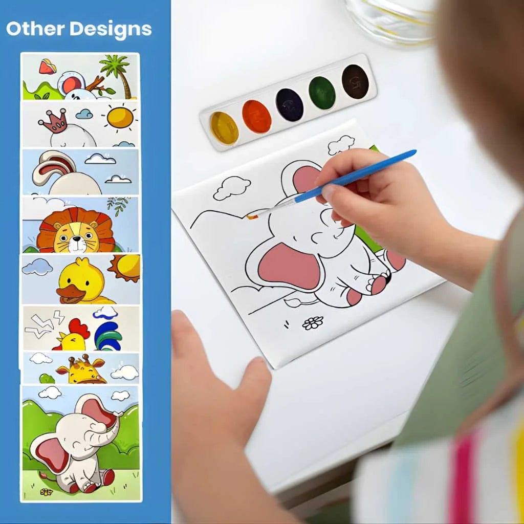 Amazing Pocket Painter Canvas Colour Kit for Kids