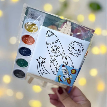 Amazing Pocket Painter Canvas Colour Kit for Kids