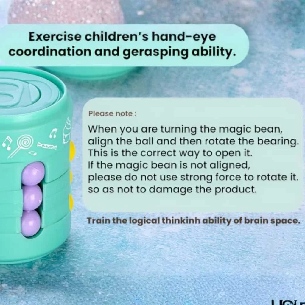 Amazing Stress Relief Magic Bean Puzzle Toys for Kids