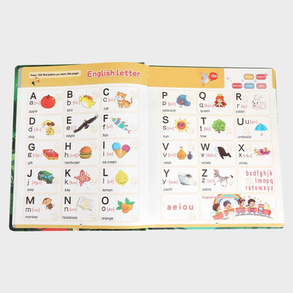Amazing Talking Intelligence Books Kids Learning Toys