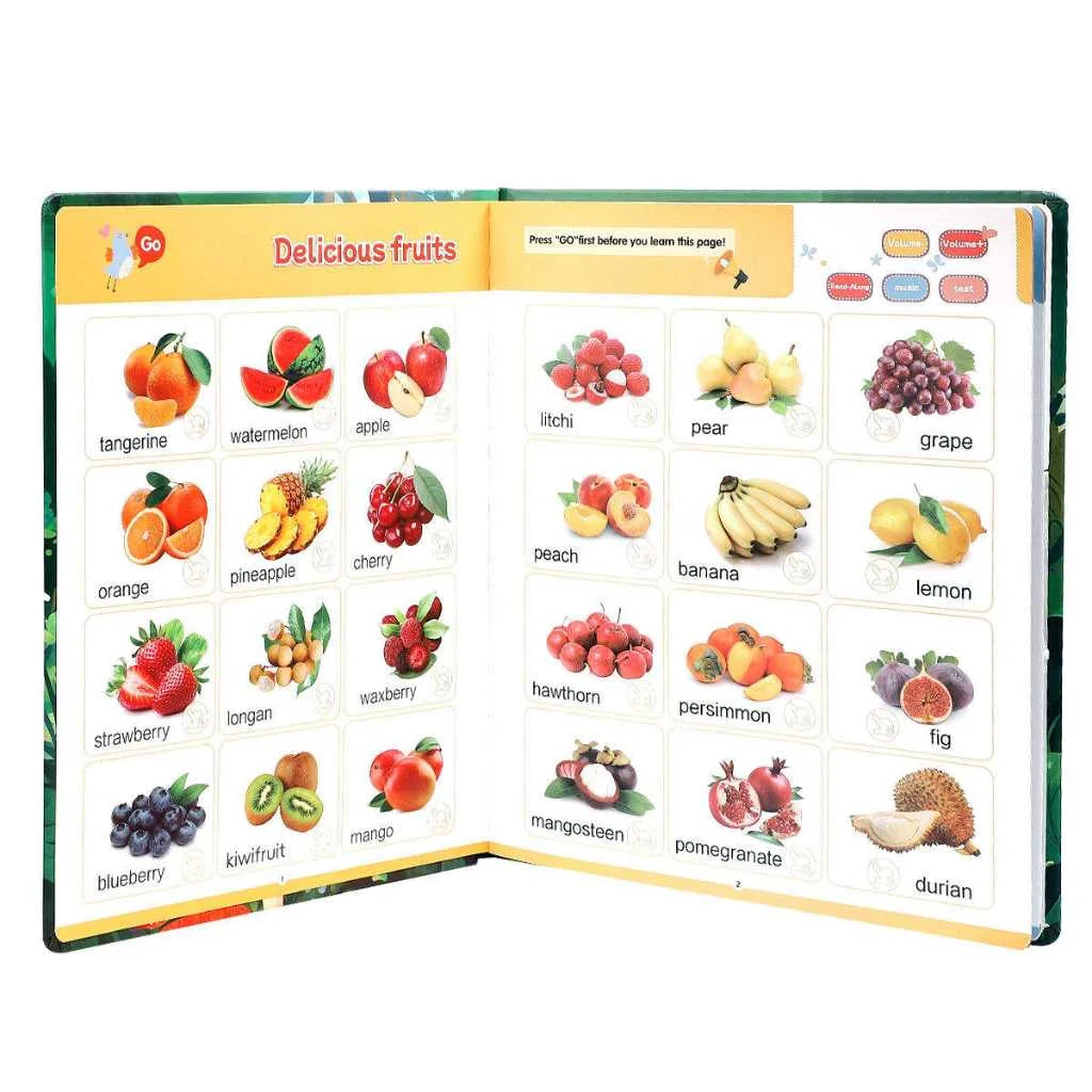 Amazing Talking Intelligence Books Kids Learning Toys