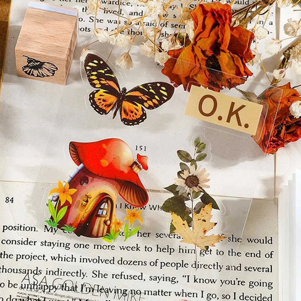 Amazing Vintage Stickers of 100 Pages and 640 Pieces