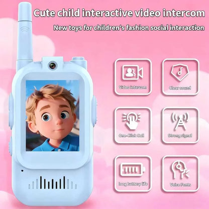 Amzing Video Childrens Walkie Talkies Set with Messaging