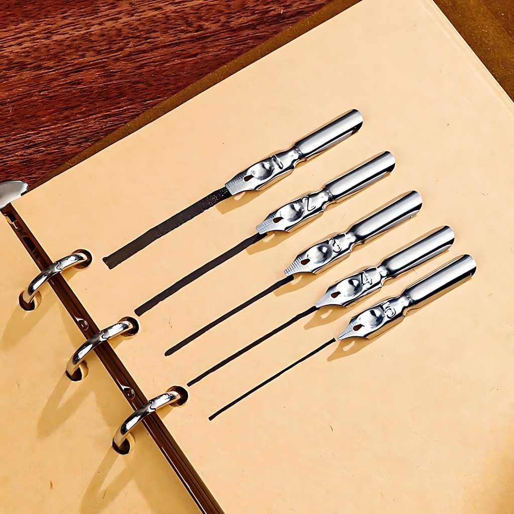 antique calligraphy feather pen set vasco da gama 