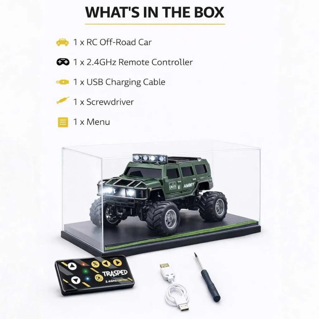 App Controlled Mini Remote Control Monster Truck SUV