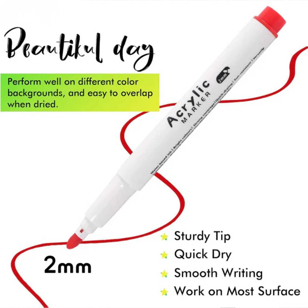 Artists Choice Buy Premium Acrylic Markers Online in India 48 Colour